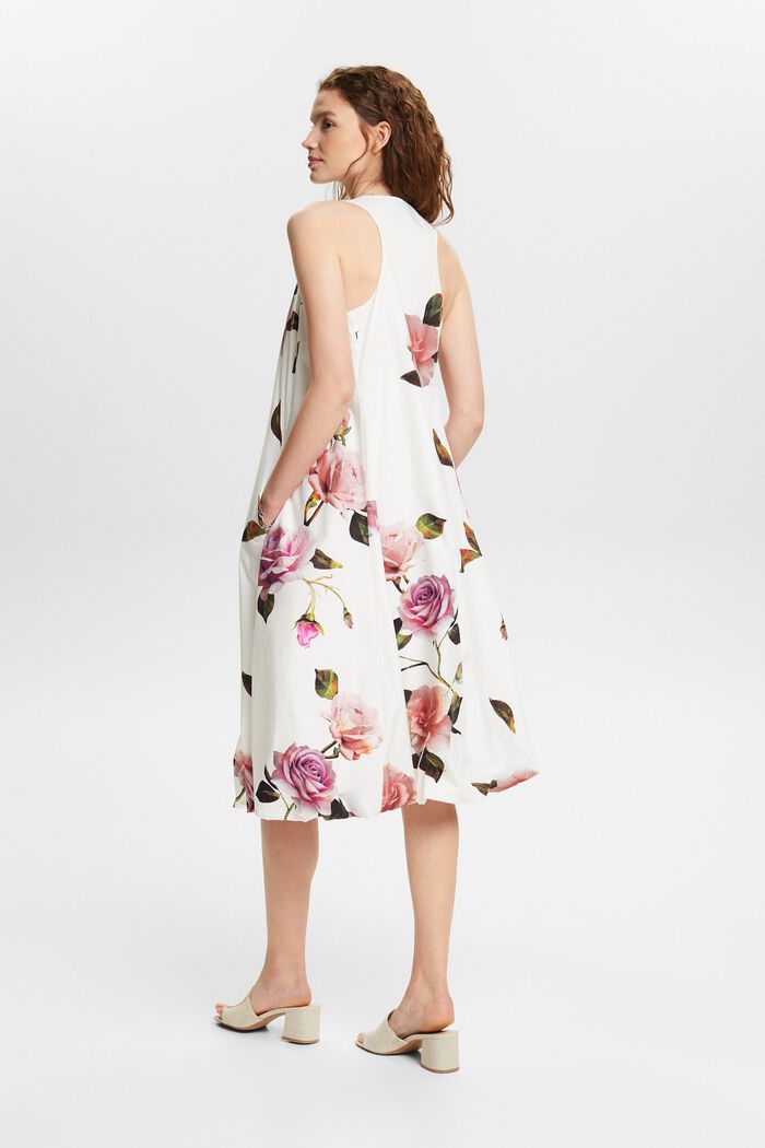 Kleid mit Print und Puffsaum, OFF WHITE, detail image number 2