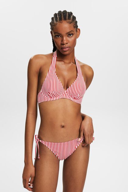 Neckholder-Bikinitop mit Bügeln