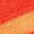 Gestreiftes Baumwoll-T-Shirt mit U-Boot-Ausschnitt, ORANGE RED, swatch