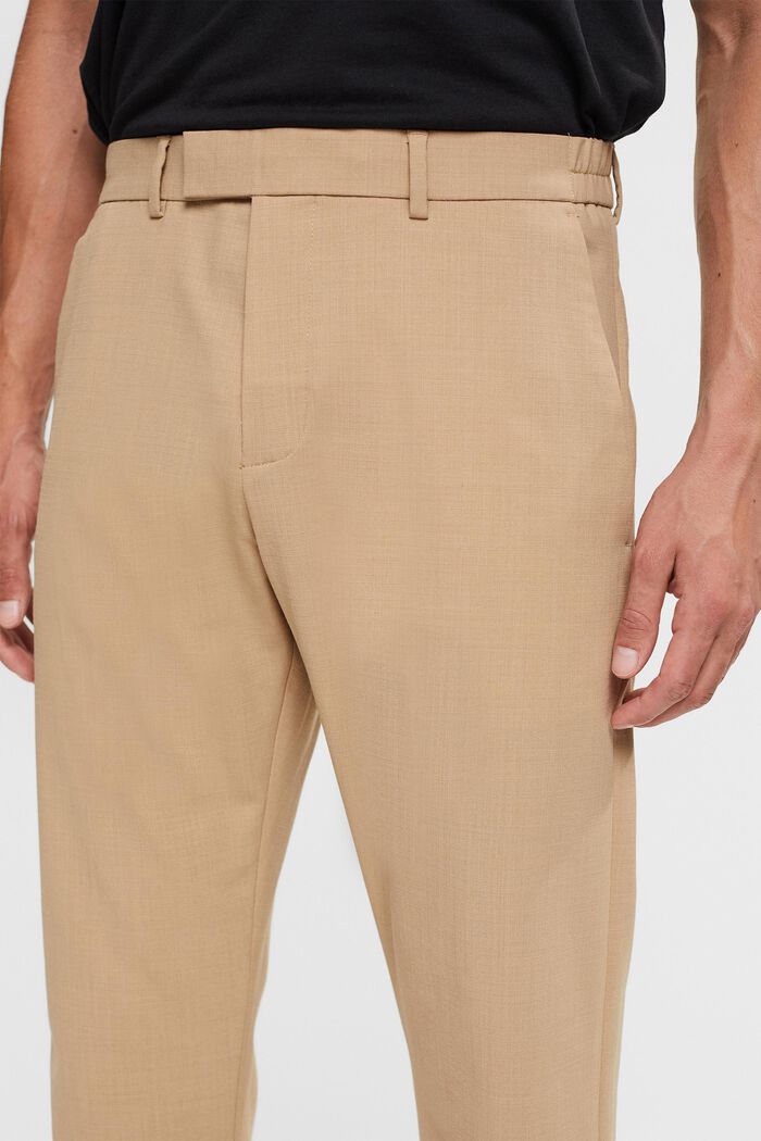 Pantalon Mix + Match WAFFLE STRUCTURE, BEIGE, detail image number 0