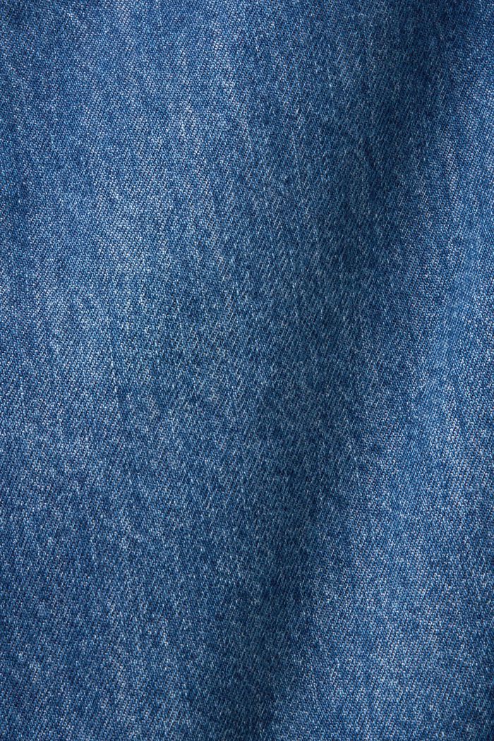 Jeans-Minirock mit asymmetrischem Saum, BLUE LIGHT WASHED, detail image number 6