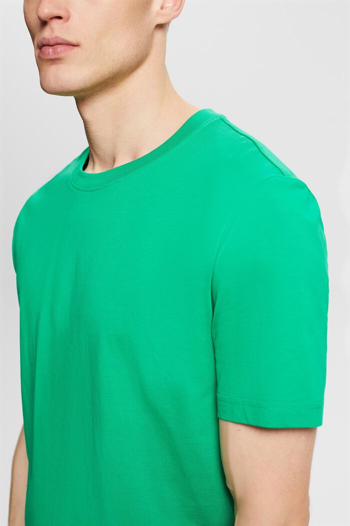 T-Shirt aus Bio-Baumwoll-Jersey, GREEN, detail image number 3