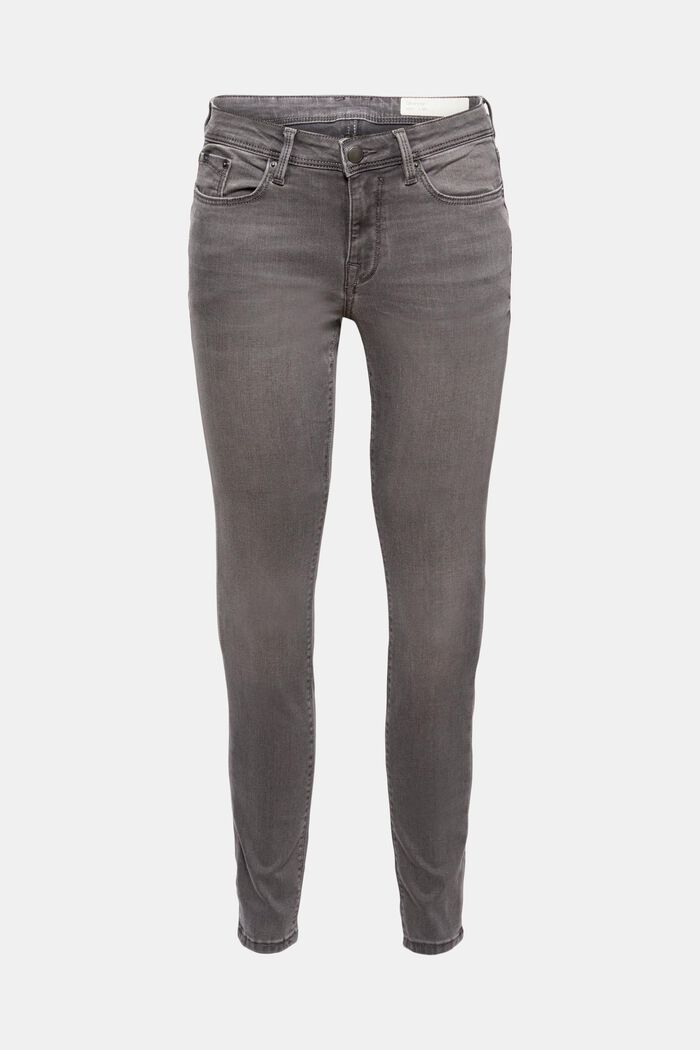Low-Rise Skinny Jeans, GREY MEDIUM WASHED, detail image number 0