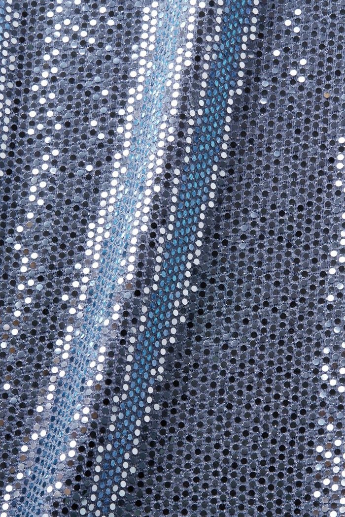 T-shirt oversize orné d’une application de paillettes, BLUE LAVENDER, detail image number 5