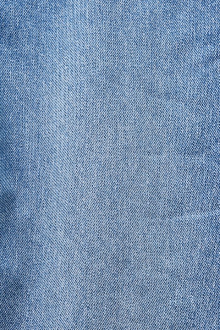 Retro-Classic-Jeans mit hohem Bund, BLUE BLEACHED, detail image number 6
