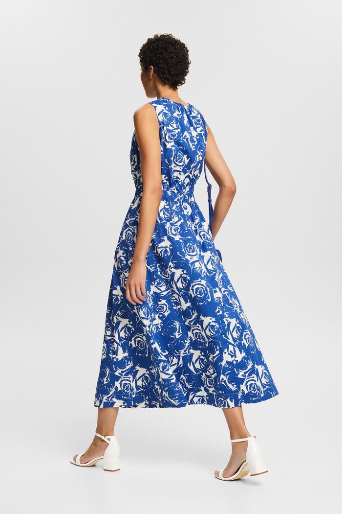 A-Linien-Kleid mit Print, BRIGHT BLUE, detail image number 3