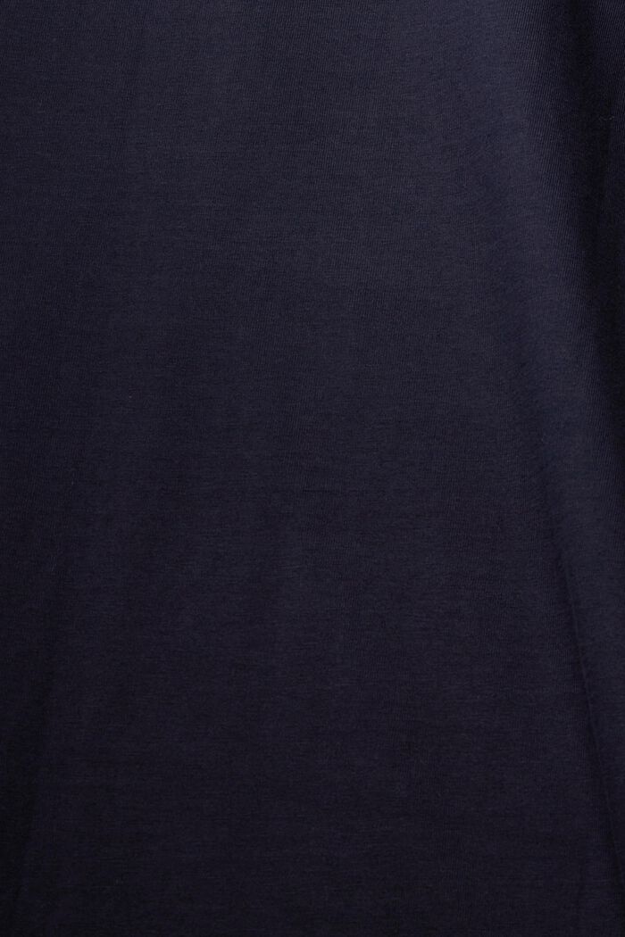 Jersey T-Shirt, 100% Baumwolle, NAVY, detail image number 1