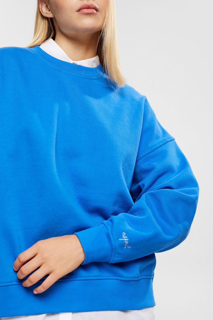 Sweatshirt, BRIGHT BLUE, detail image number 0