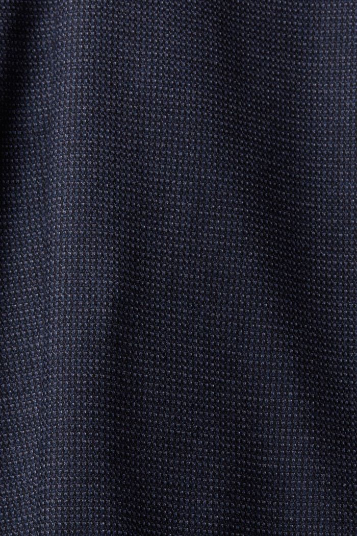 Anzughose mit Struktur, DARK BLUE, detail image number 7