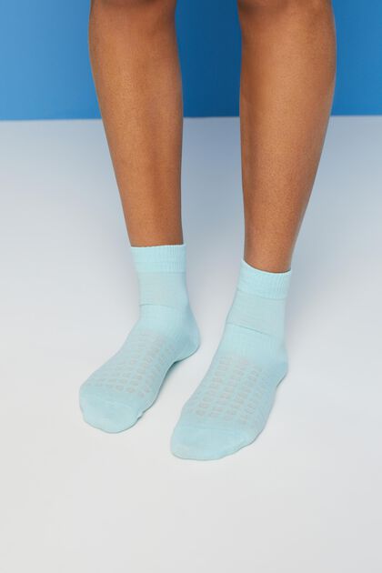 3er-Pack Gerippte Socken aus Bio-Baumwolle mit mittelhohem Schaft