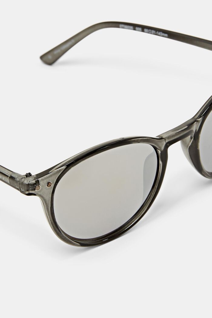 Unisex-Sonnenbrille mit verspiegelten Gläsern, GRAY, detail image number 1