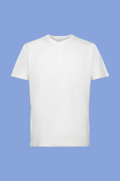 Henley-T-Shirt aus Baumwolle