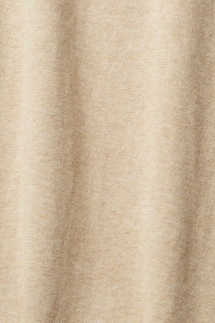 Pulloverkleid mit Polokragen, SAND, detail image number 5