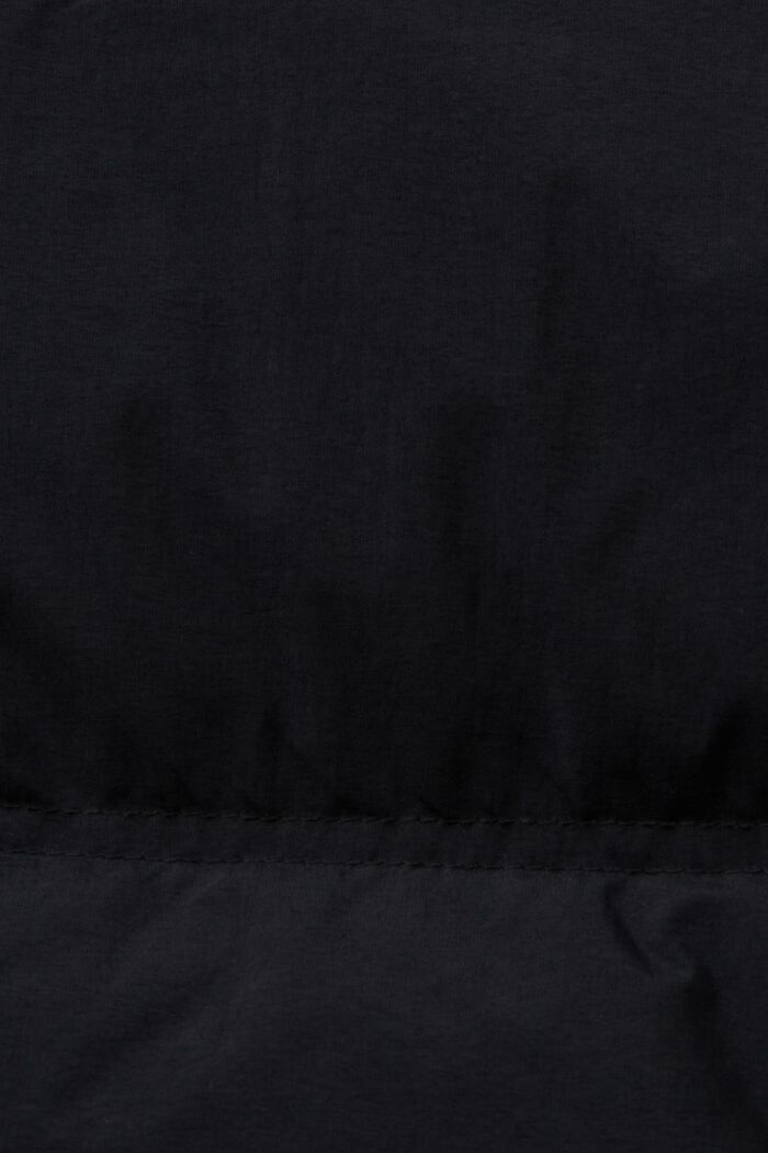 Lange Steppweste, BLACK, detail image number 4