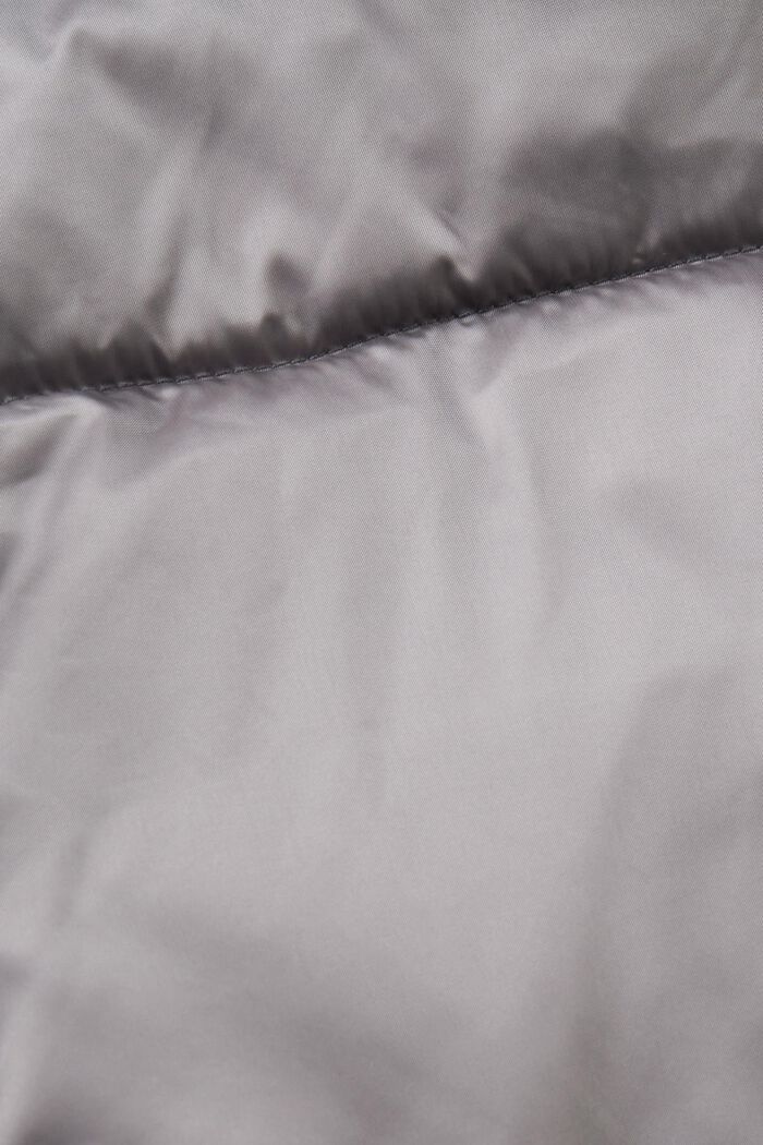 Doudoune longue à capuche amovible, BROWN GREY, detail image number 6