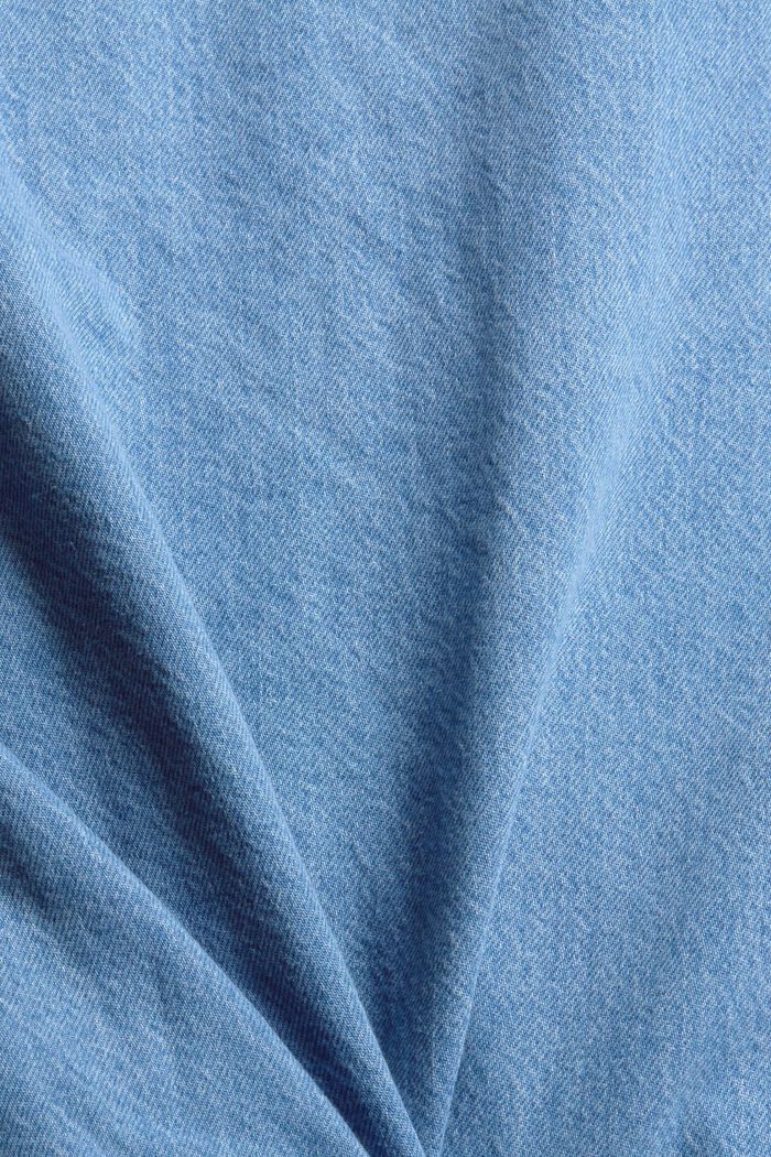 Oversize-Shacket aus Denim, BLUE MEDIUM WASHED, detail image number 4