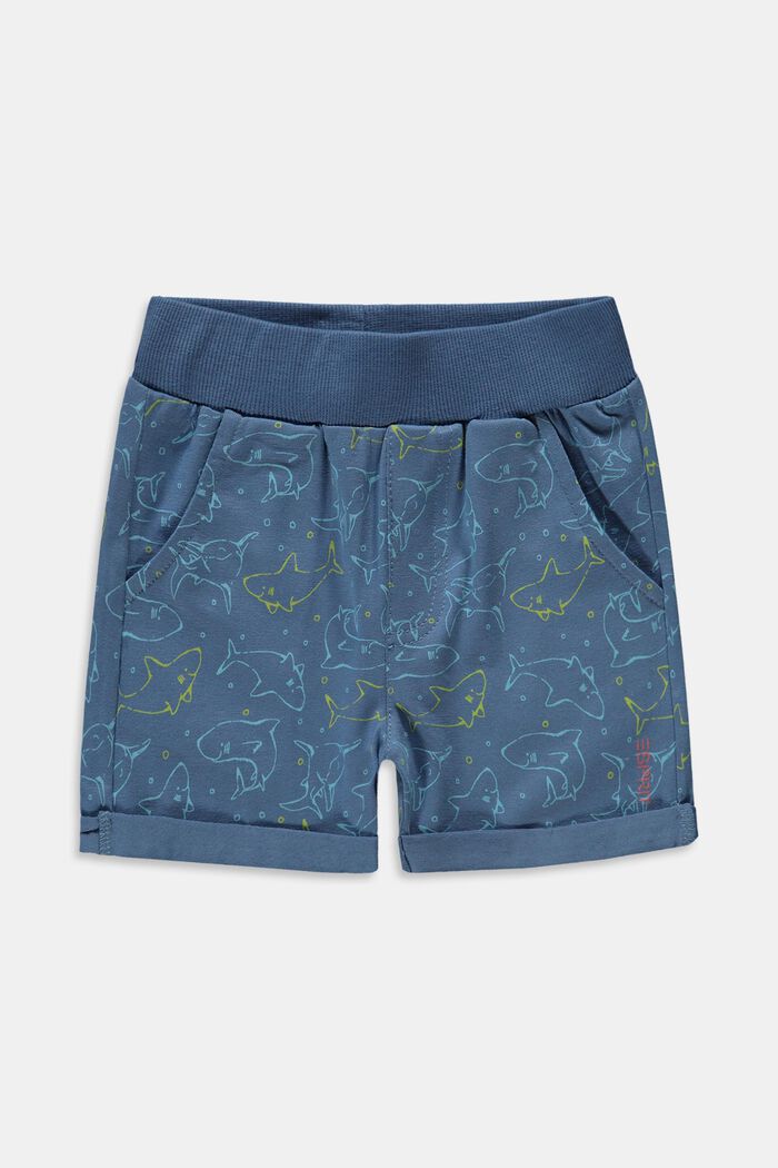 Jersey-Shorts mit Print aus Organic Cotton