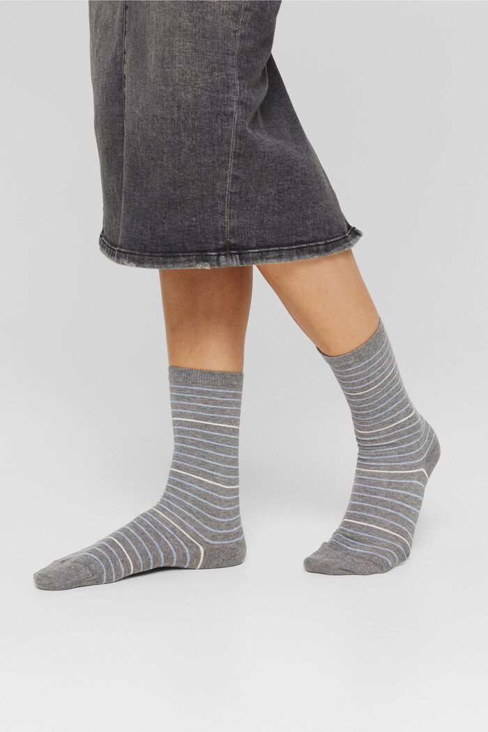 2er-Pack Socken aus Bio-Baumwollmix