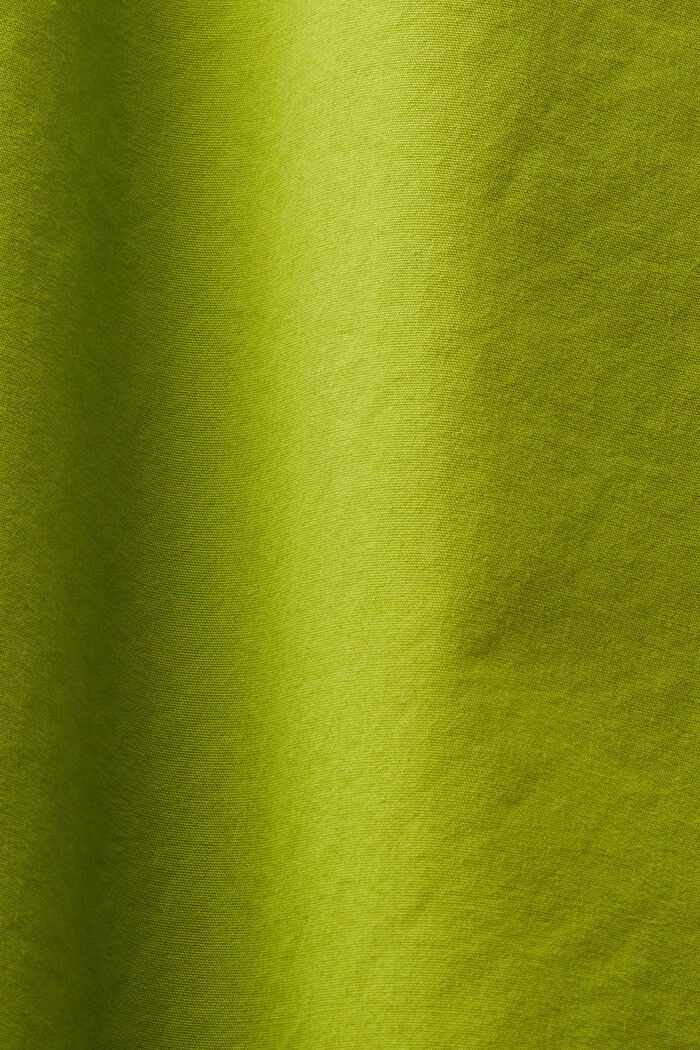 Chemise en popeline de coton, LEAF GREEN, detail image number 5