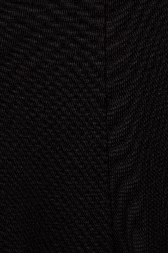 Robe maxi longueur à col roulé TENCEL™, BLACK, detail image number 6