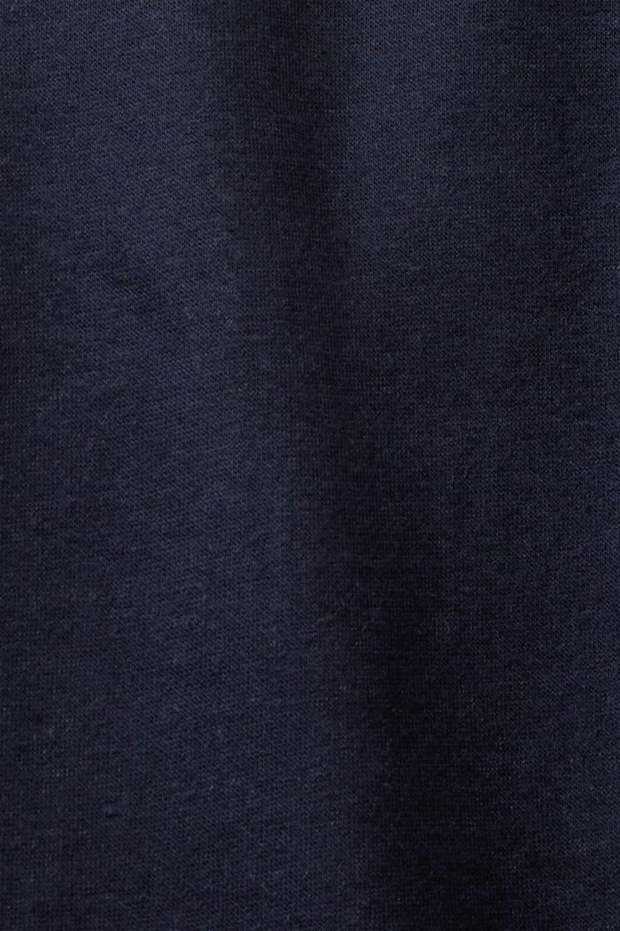 Sweat-shirt à manches longues et col polo, NAVY, detail image number 5