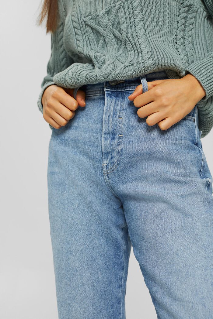 Jeans mit geradem Bein, BLUE LIGHT WASHED, detail image number 2