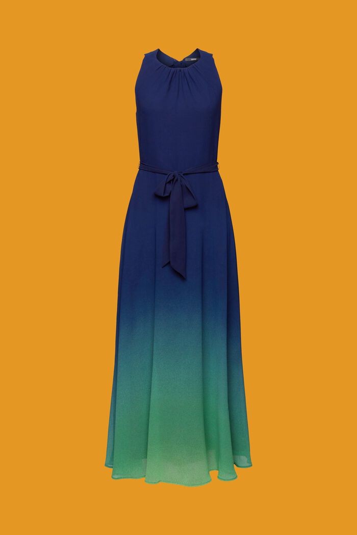 Robe maxi longueur sans manches, NAVY, detail image number 7