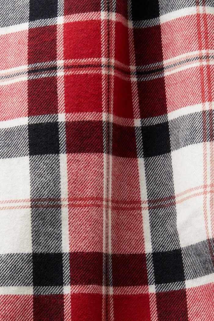 Pantalon de pyjama à carreaux en flanelle, NEW RED, detail image number 4