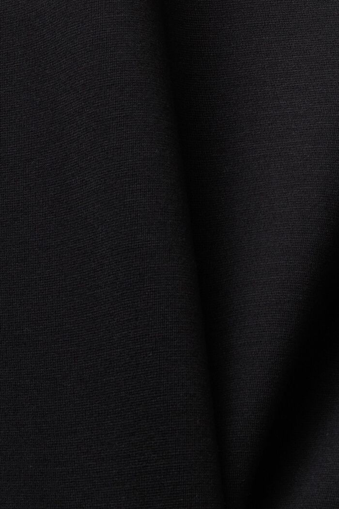 Mini-robe en jersey, BLACK, detail image number 4