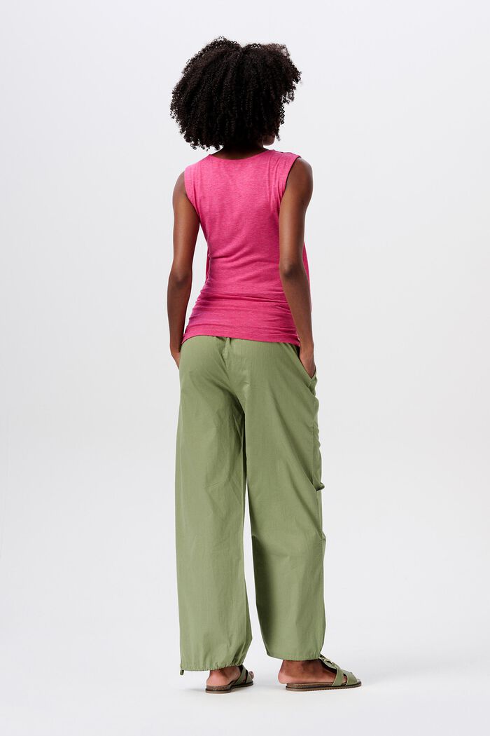 MATERNITY Pantalon à bandeau bas, OLIVE GREEN, detail image number 2
