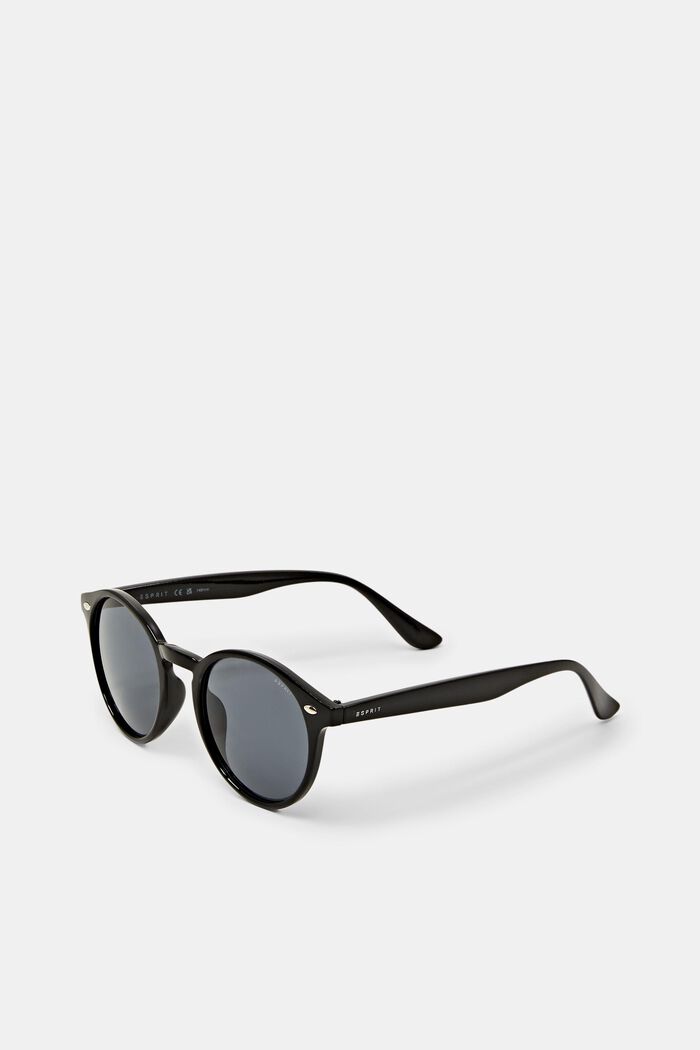 Sonnenbrille mit runden Gläsern, BLACK, detail image number 2