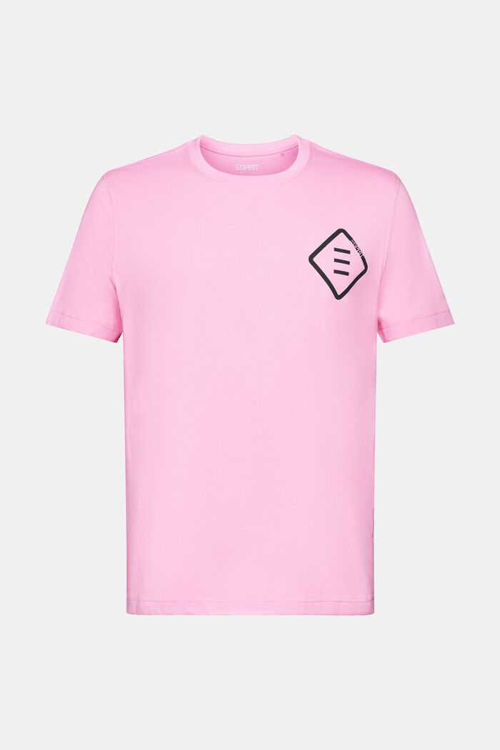 T-shirt en jersey de coton animé d’un logo, PINK, detail image number 6