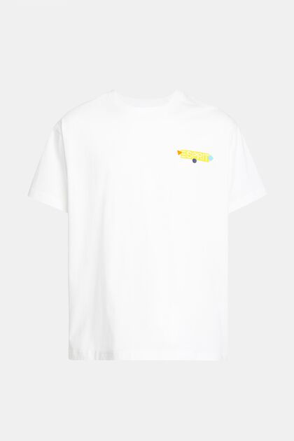 T-shirt Yagi Archive à logo graphique, WHITE, overview