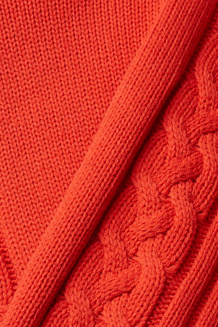 Pullover aus Strick, RED, detail image number 1