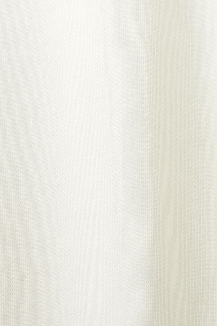 Unisex Logo-Sweatshirt aus Baumwollfleece, OFF WHITE, detail image number 6