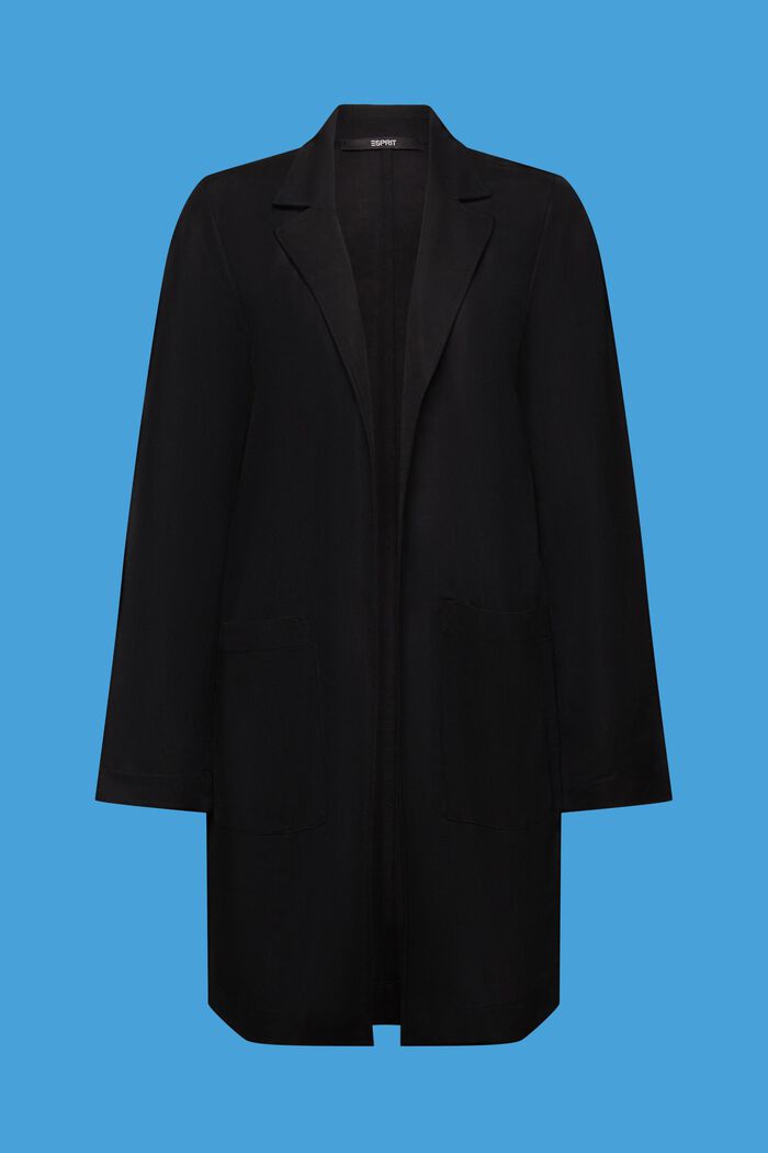 Offener Jersey-Blazer, BLACK, detail image number 5