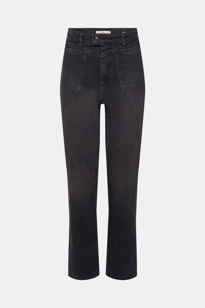 Stretchige Cropped Jeans im 90er-Look