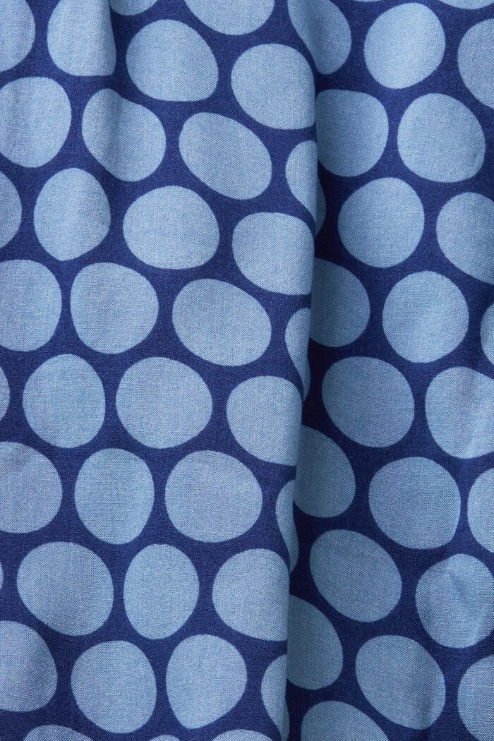 Pyjama à imprimé à pois, DARK BLUE, detail image number 5