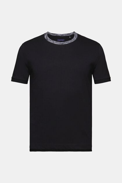 T-Shirt in Space-Dye-Optik