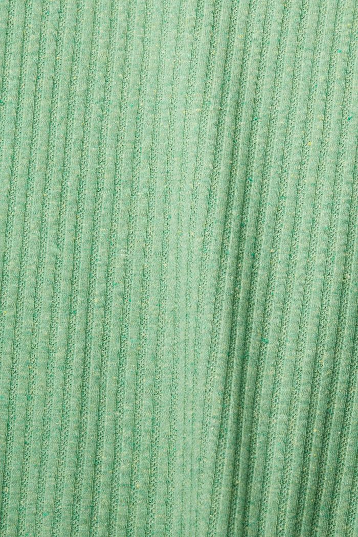 Top mit Pointelle-Muster, GREEN, detail image number 1