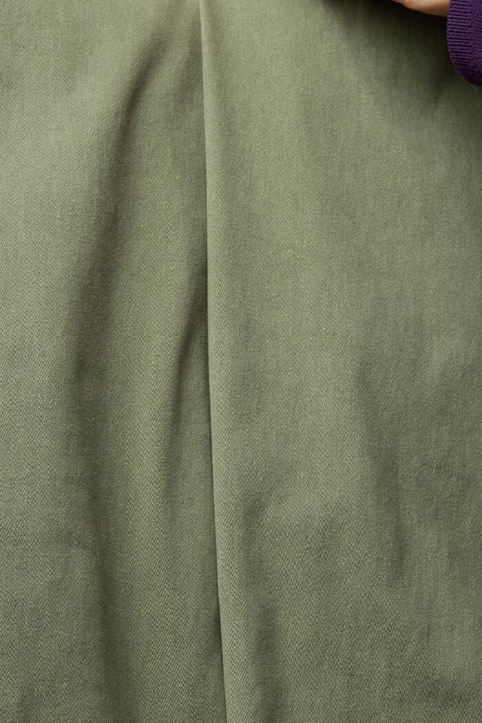 Chino en coton, GREEN, detail image number 1