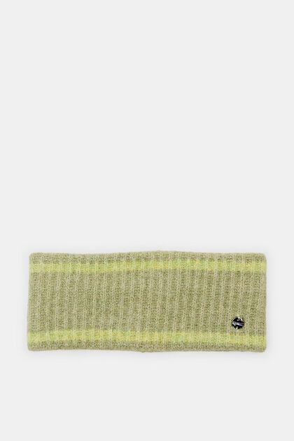 Bandeau tricoté à teneur en laine