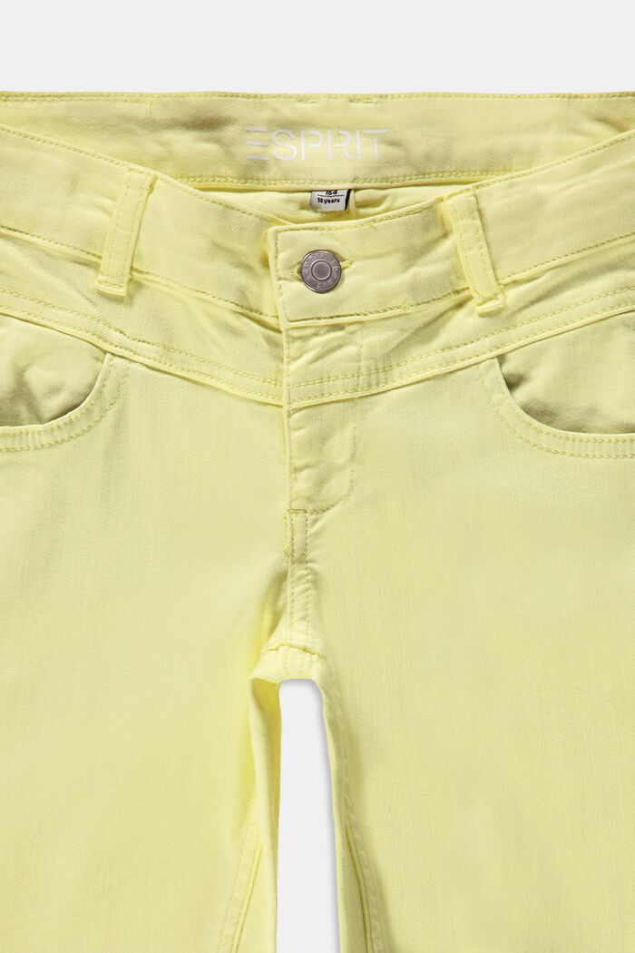 Pantacourt à taille ajustable, LIME YELLOW, detail image number 2