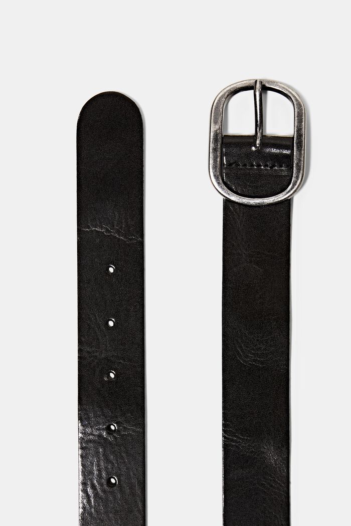 Gürtel aus Leder, BLACK, detail image number 1