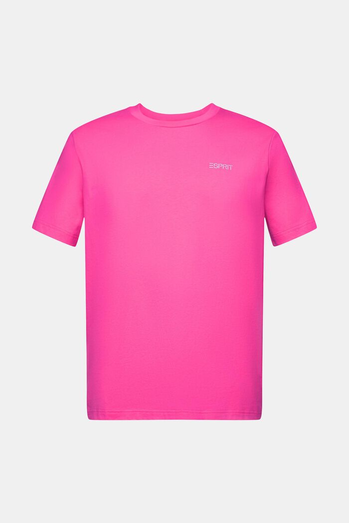 Unisex Logo-T-Shirt, PINK FUCHSIA, detail image number 7