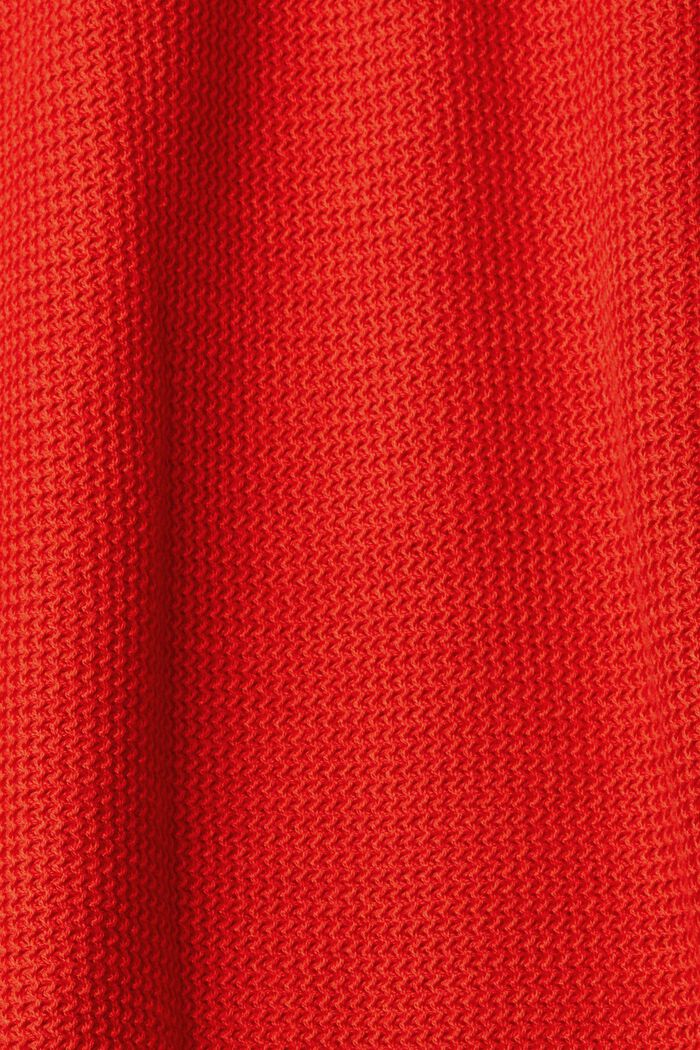 Pull-over rayé, RED, detail image number 1