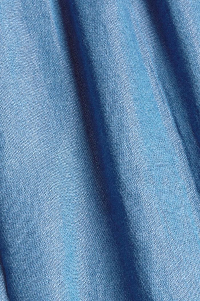 Kleid mit Knöpfen in Denim-Optik, BLUE, detail image number 5