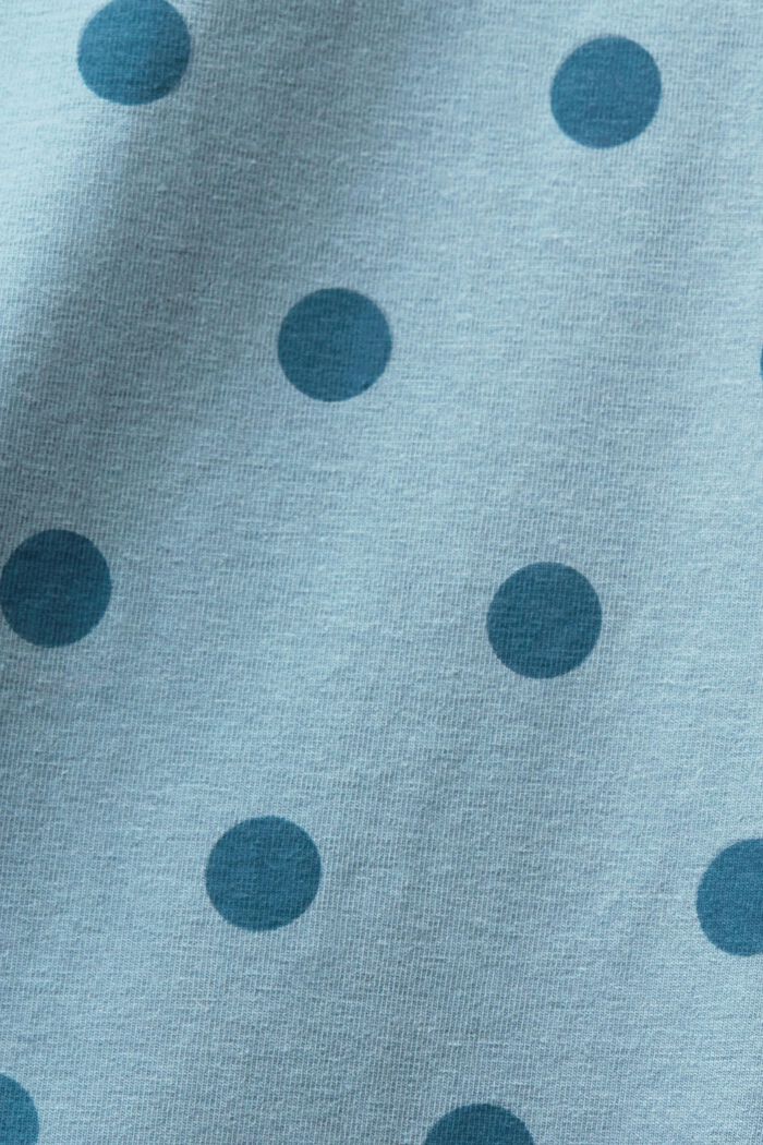 Chemise de nuit à pois, NEW  TEAL BLUE, detail image number 4