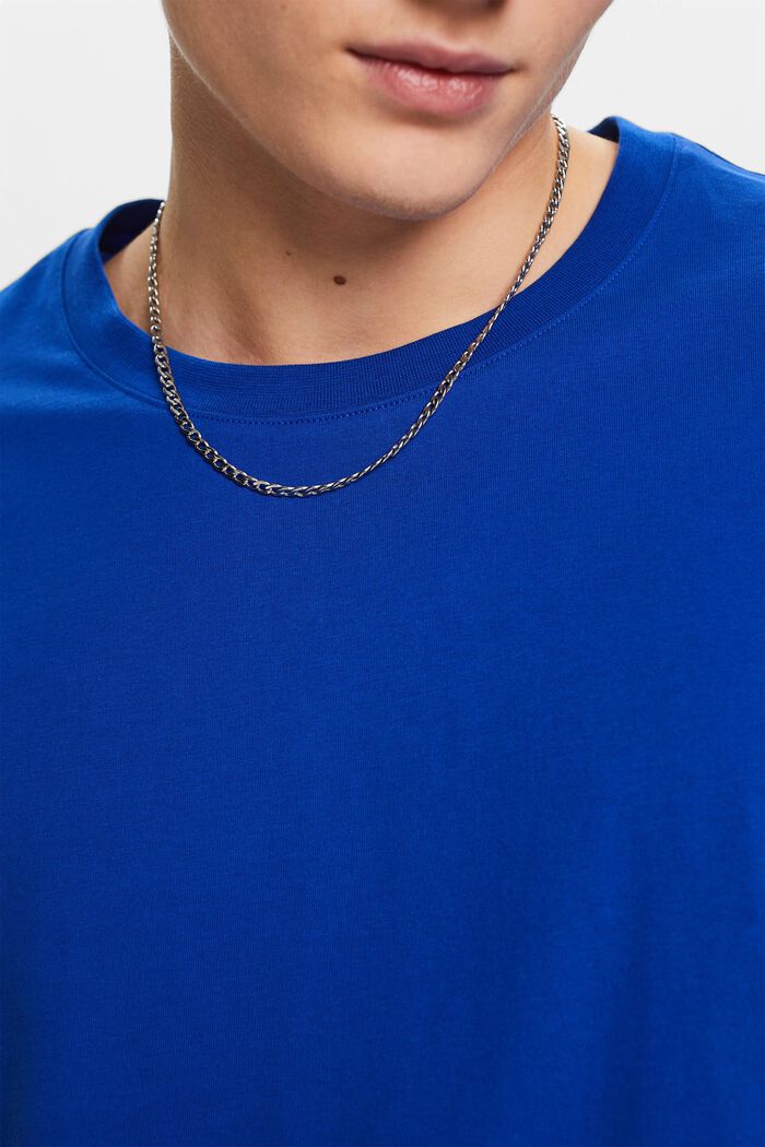 T-shirt en jersey à col ras-du-cou, BRIGHT BLUE, detail image number 2