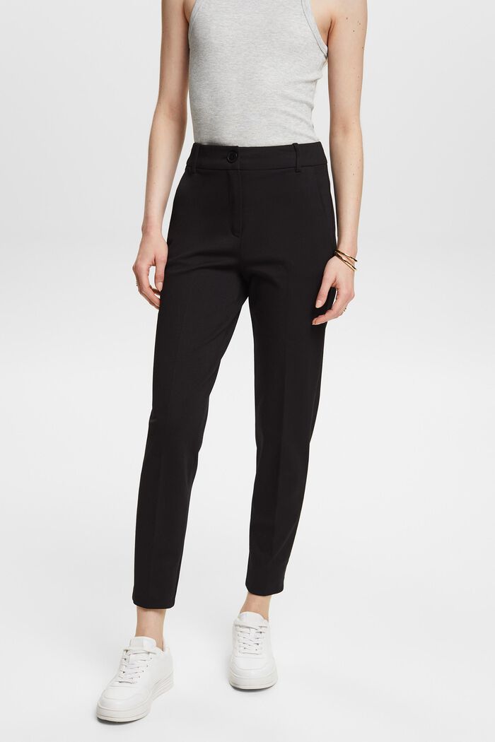 SPORTY PUNTO Mix & Match Tapered Pants, BLACK, detail image number 0